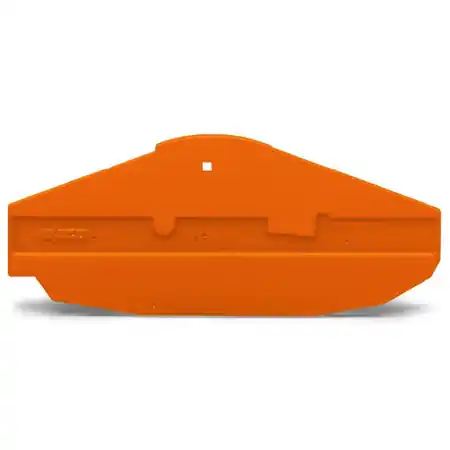 Vezi acum End and separator plate; for 2-conductor transverse switching terminal block; 1.5 mm thick; gray Wago
