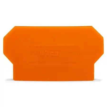 Vezi acum Separator plate; 2 mm thick; oversized; orange Wago