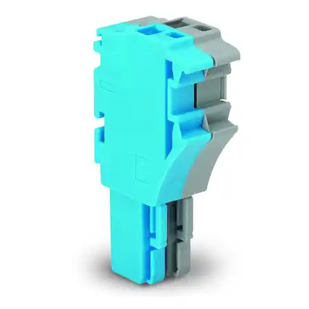 1-conductor female plug; 2.5 mm²; 2-pole; 2,50 mm²; green-yellow/blue/gray Wago Disponibil imediat
