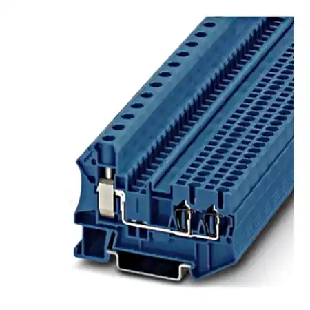 Ultima șansă Clemă şir hibridă arc/şurub STU 10/ 4X2,5 BU Schrack
