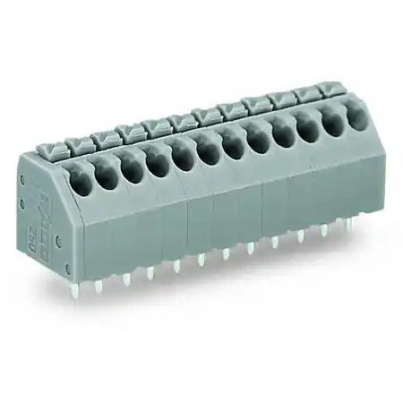 Ultima șansă PCB terminal block; push-button; 1.5 mm²; Pin spacing 3.5 mm; 20-pole; Push-in CAGE CLAMP®; 1,50 mm²; orange Wago